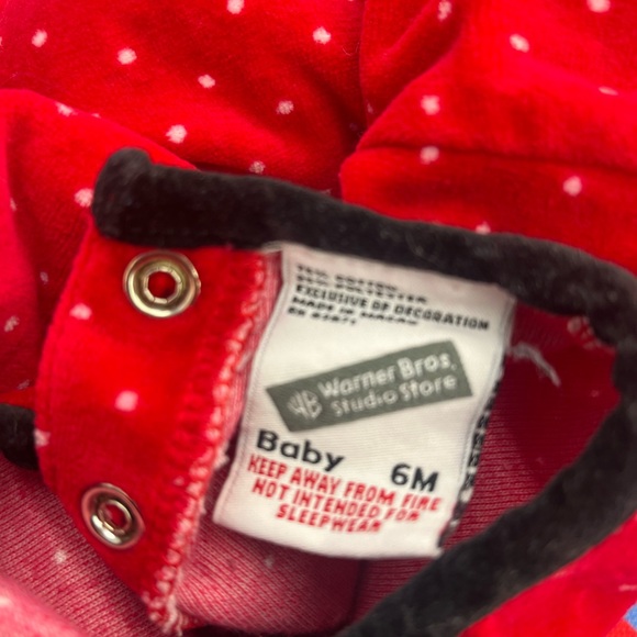 Vintage Y2K warners brothers Tom and Jerry romper size 6mos - Picture 2 of 4